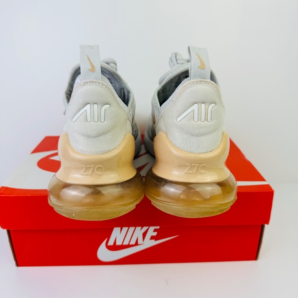 Nike Air Max 270 Light Bone Sesame Beige Sneakers DX8951-001 Women's Size 8 - Picture 5 of 9